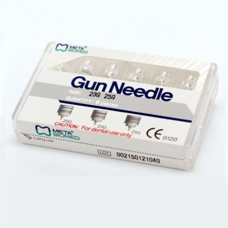 Meta Biomed №25, упаковка 6 шт. - инжекторные иглы к пистолету E&Q